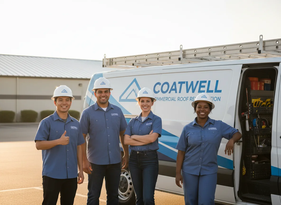 Commercial roof coating company in Farwell, MN